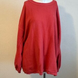 Aerie Coral Oversized Sweatshirt